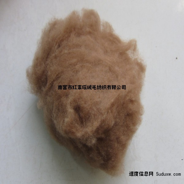 红素瑶绒毛厂供应驼绒原料 丝光驼绒 量大包邮